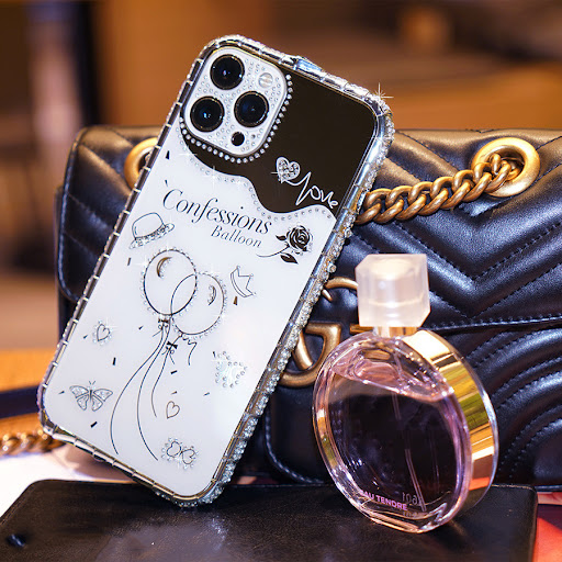 Title 6, Fashion Diamond Metal Frame Phone Case. Premium...
