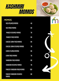 Kasamiri Momos menu 1