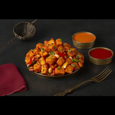 Paneer Dry Fry Serves 2