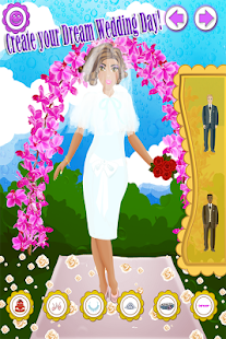Wedding Salon Dress Up Girl Fashion Princess Bride(圖3)-速報App