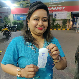 Deepti Aggarwal at Hindustan Petroleum, Deep Fuel Centre, Anand Vihar,  photos