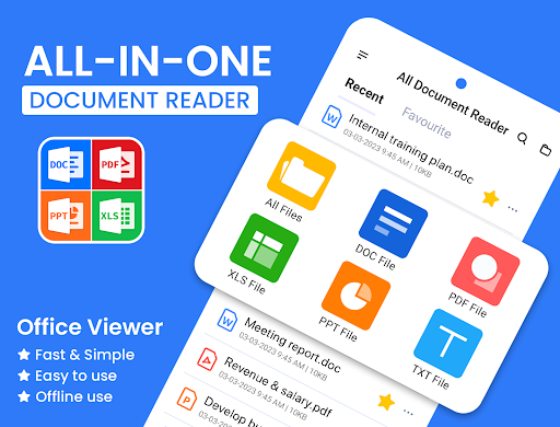 Screenshot Document Reader: PDF, Word Doc