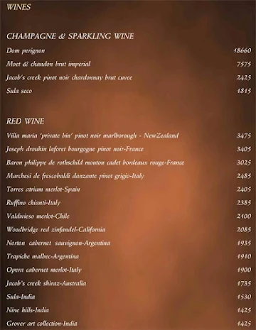 MediumWellDone menu 