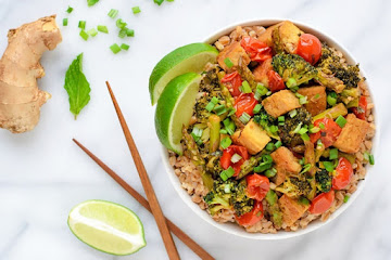 Ginger Tofu Stir Fry