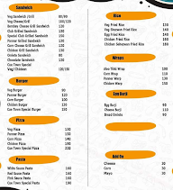 Cue Town menu 3