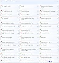 Shawarma Mania menu 1
