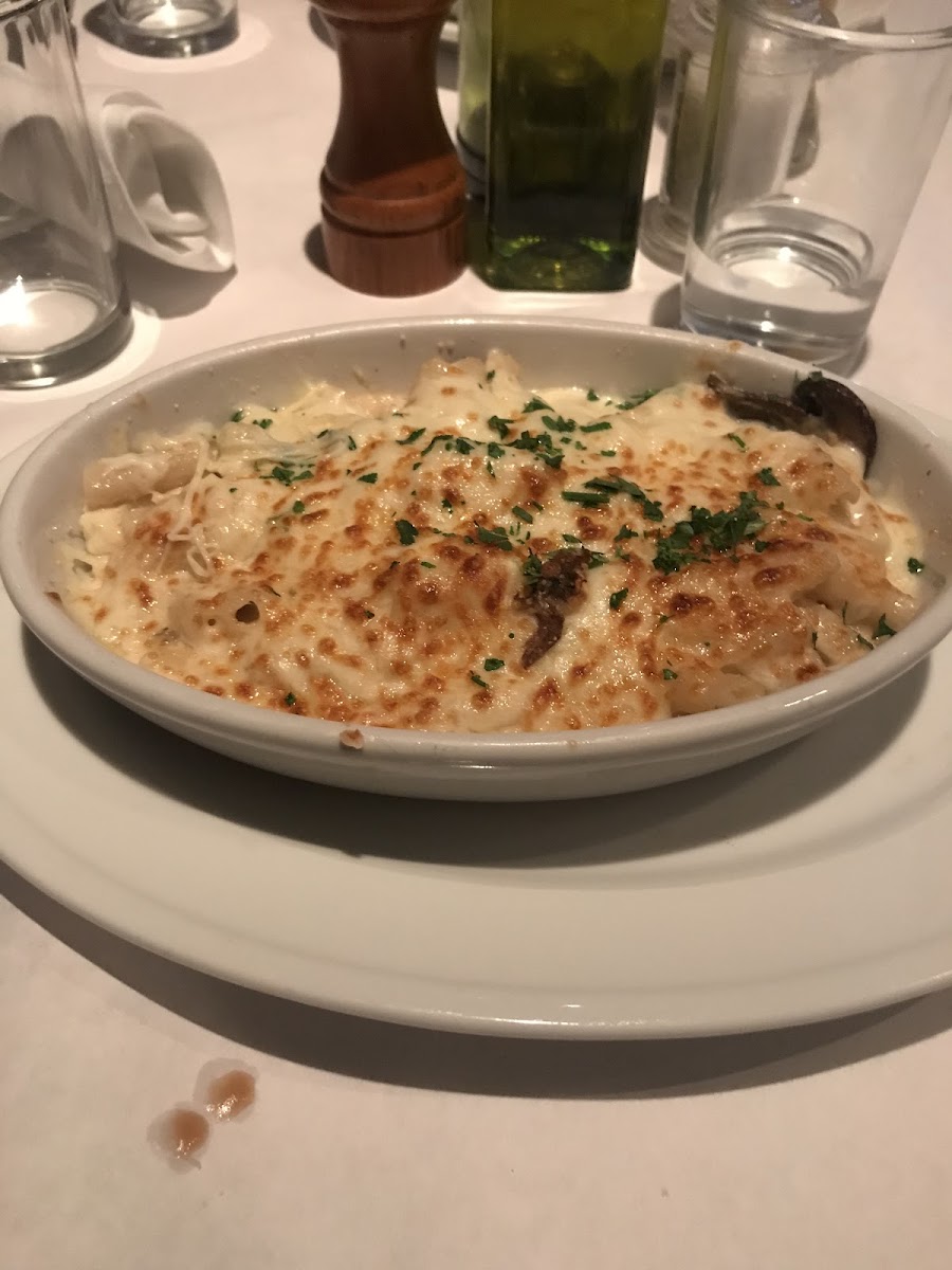 Lobster al forno! It was so delicious they cooked my noodles in separate water!! Looking at the picture makes me ready for more!