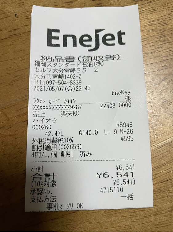 S2000の燃費記録に関するカスタム事例の投稿画像2枚目