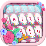 Floral Keyboard Theme Apk