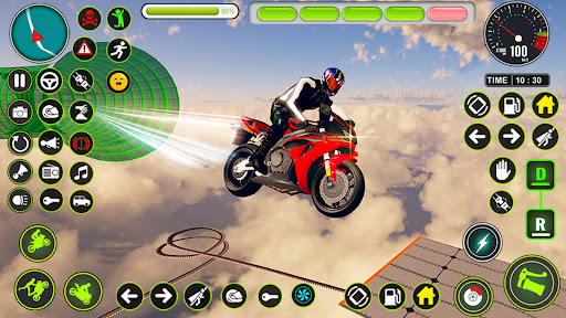 Screenshot Mega Ramp Moto Stunt Bike Game