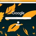 October yellow leaves Chrome extension download