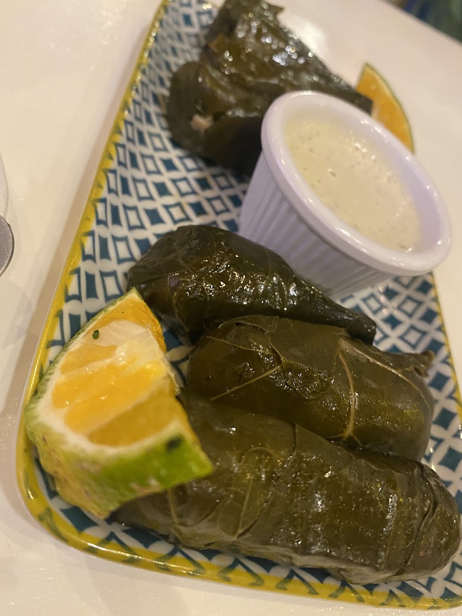 Grape leaves