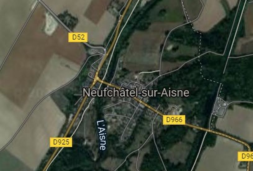  Vente Terrain à bâtir - 1 191m² à Neufchâtel-sur-Aisne (02190) 