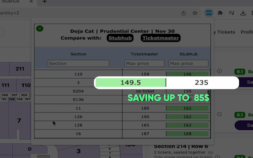 EventikSaver: Event Ticket Price Comparison