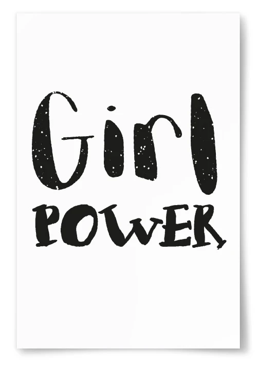 Poster "Girl Power" 