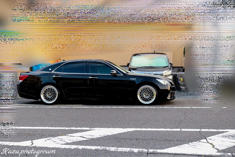 クラウンロイヤルの台風からの晴れ・ようやくできた洗車・ヌルテカ・良い1日でした(*'▽'*)・カースロープに関するカスタム事例の投稿画像1枚目