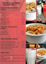 Fitvilla Cafe menu 1