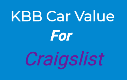 KBB Car Value for Craigslist small promo image