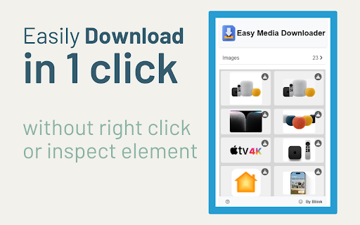 Easy Media Downloader - by Bliink