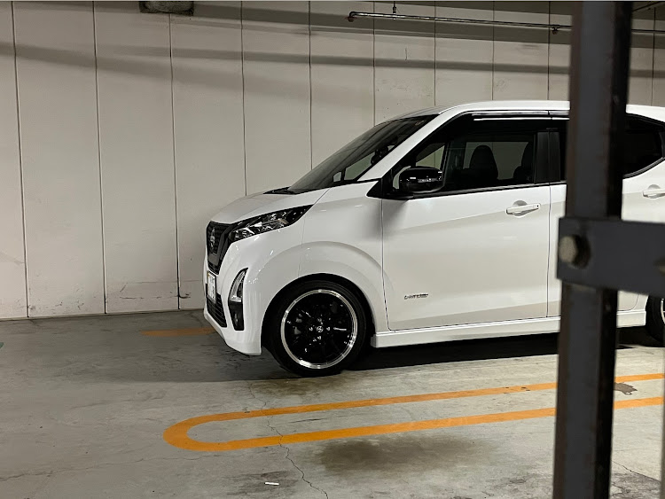 デイズハイウェイスターの大寒・ドライブ・キリ番GET・立駐は盛れる・嫁さんの愛車に関するカスタム事例の投稿画像6枚目