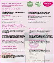 Artinci - Indulge Guilt Free! menu 2