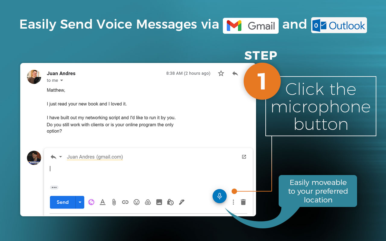 RapidReply - Send Voice Messages via Email Preview image 3