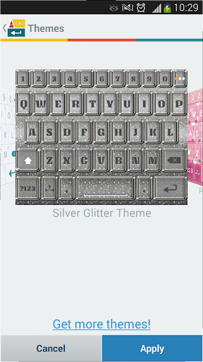 A.I. type Silver Glitter א