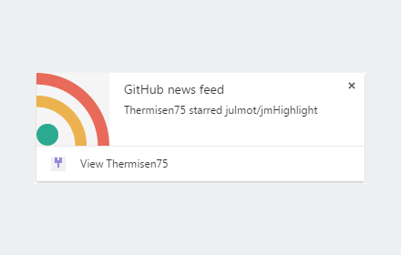 News Feed for GitHub small promo image