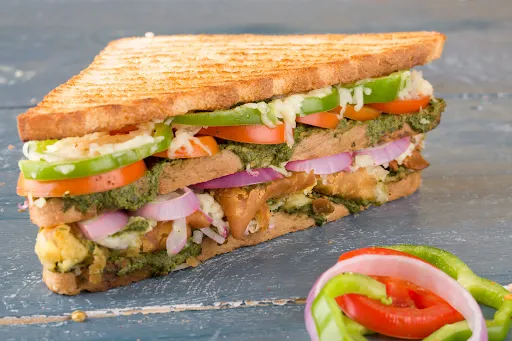 Masala Cheese Grilled Sandwich