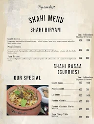 Shahi Kebab menu 5