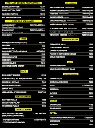 Padmaja Family Restro & Bar menu 1