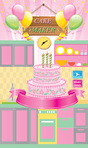 Cake Maker - games for girls