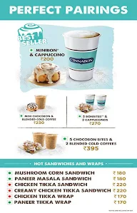 Cinnabon menu 3