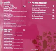 The Chocolate Room menu 3