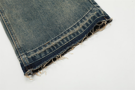 Title 13, Mens Fashion American Washed Yellow Jeans Rela...