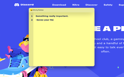 Sticky Notes Preview 3