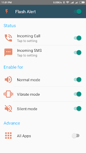 Flash Alert SMS, Call, Notification - náhled