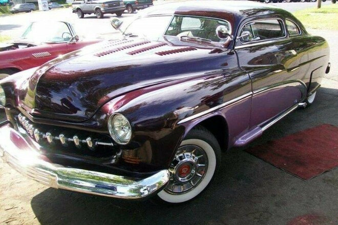 1949 Mercury Chop Top Low Rider Custom Purple Beauty- by hour Hire FL 33161