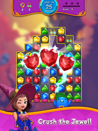 Jewel Witch - Best Funny Three Match Puzzle Game screenshots 14