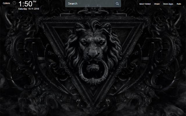 Dark Wallpapers Theme New Tab