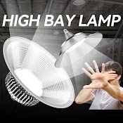 Đèn Chiếu Sáng High Bay 100W 150W 200W Chùm Sáng Rộng Đèn Led Nhà Xưởng Đèn Kho Xưởng Đèn Công Nghiệp Siêu Sáng Đèn Trần Ánh Sáng Ban Ngày