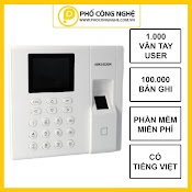 Máy Chấm Công Vân Tay Hikvision Ds - K1A8503Mf