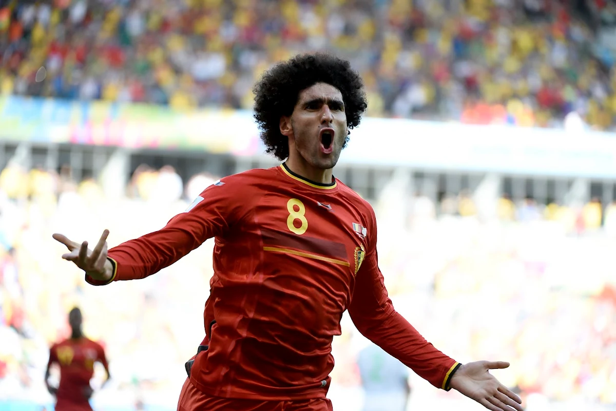 Marouane Fellaini mee naar het EK? "We hebben nog niets besloten, maar hij is een unieke voetballer"