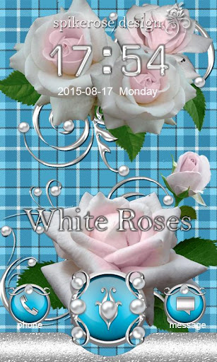 White Roses Go Locker Theme