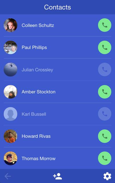 SeeYouLink Calling Screen 1