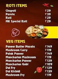 Nakshatra Family Restaurant menu 2