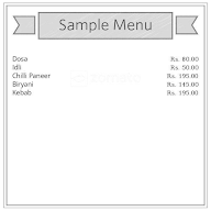 Saravanaa Foods menu 1