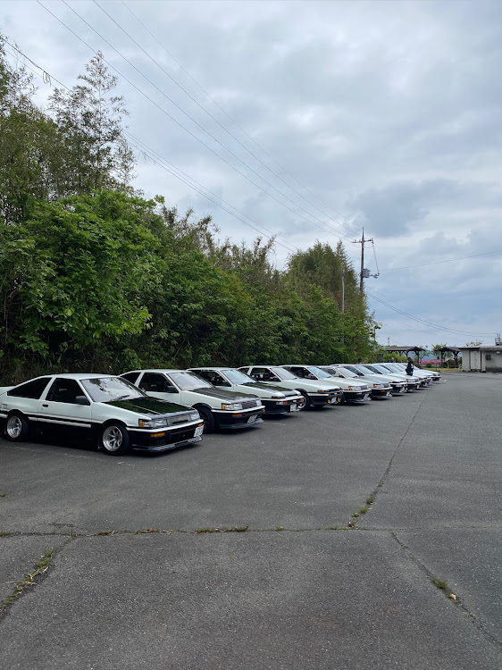 カローラレビンのAE86 ツーリング・秋吉台・角島ツーリングに関するカスタム事例の投稿画像1枚目