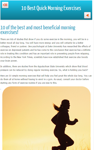 10 best morning exercises