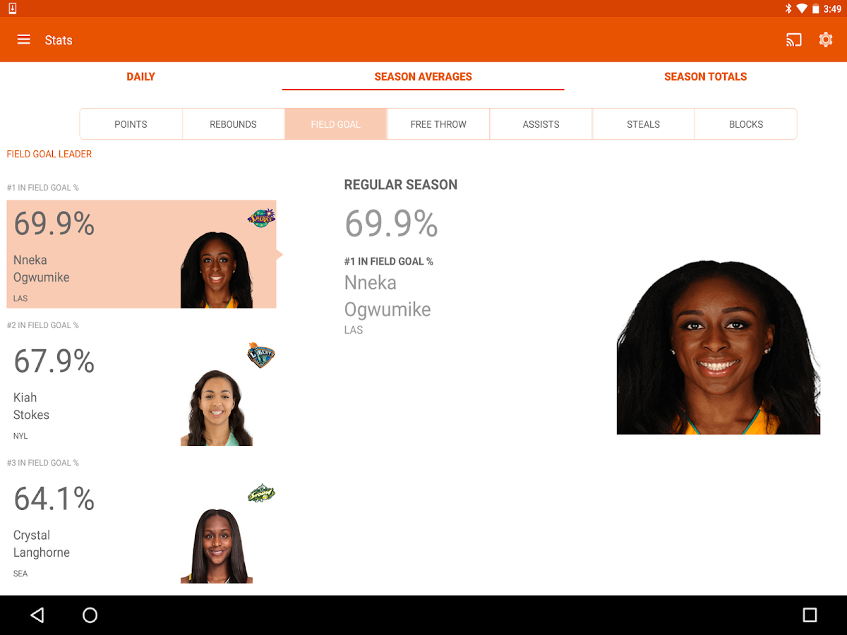 WNBA Android Apps on Google Play